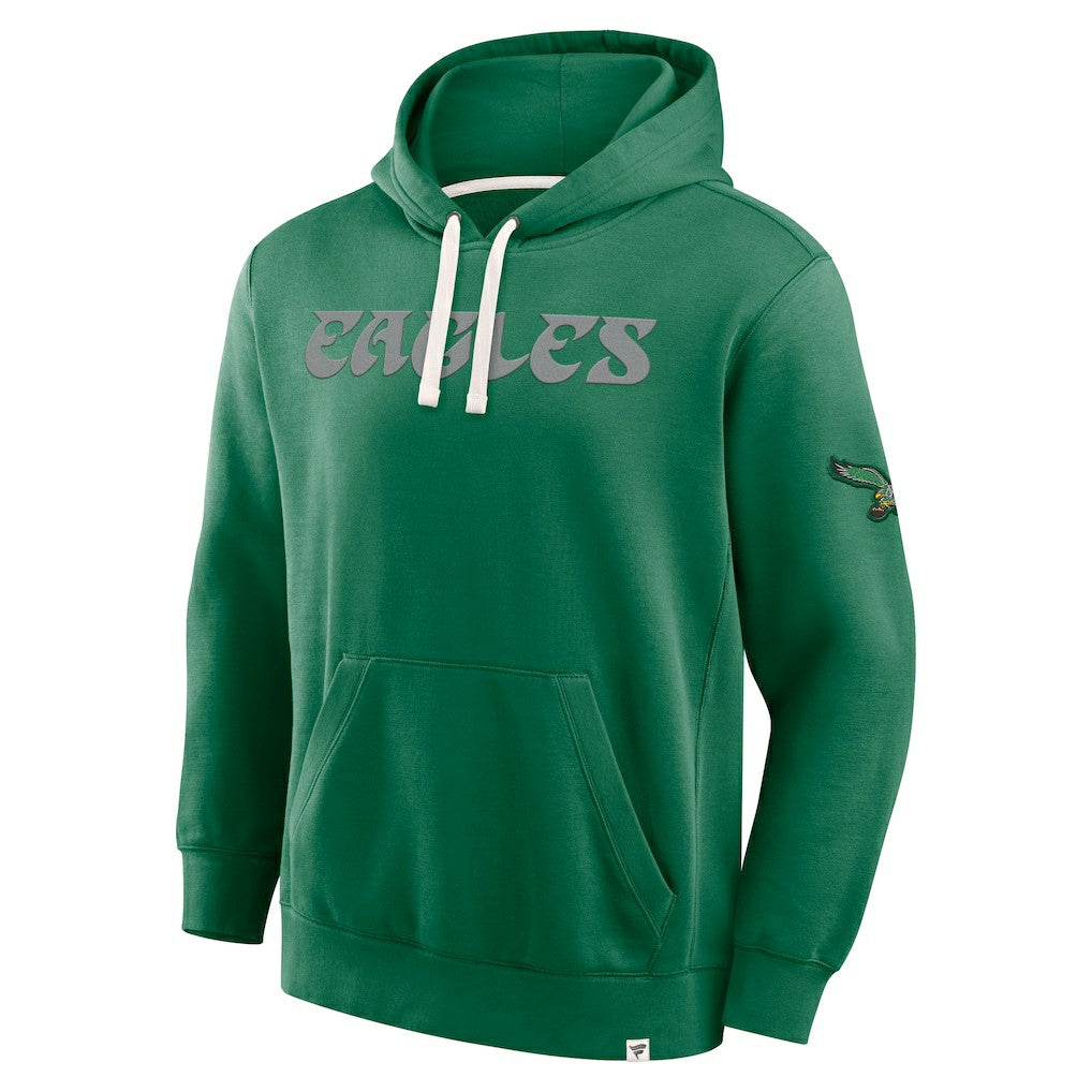 Philadelphia Eagles New Horizons Heritage Pullover Hoodie - Kelly Green - Fanatics