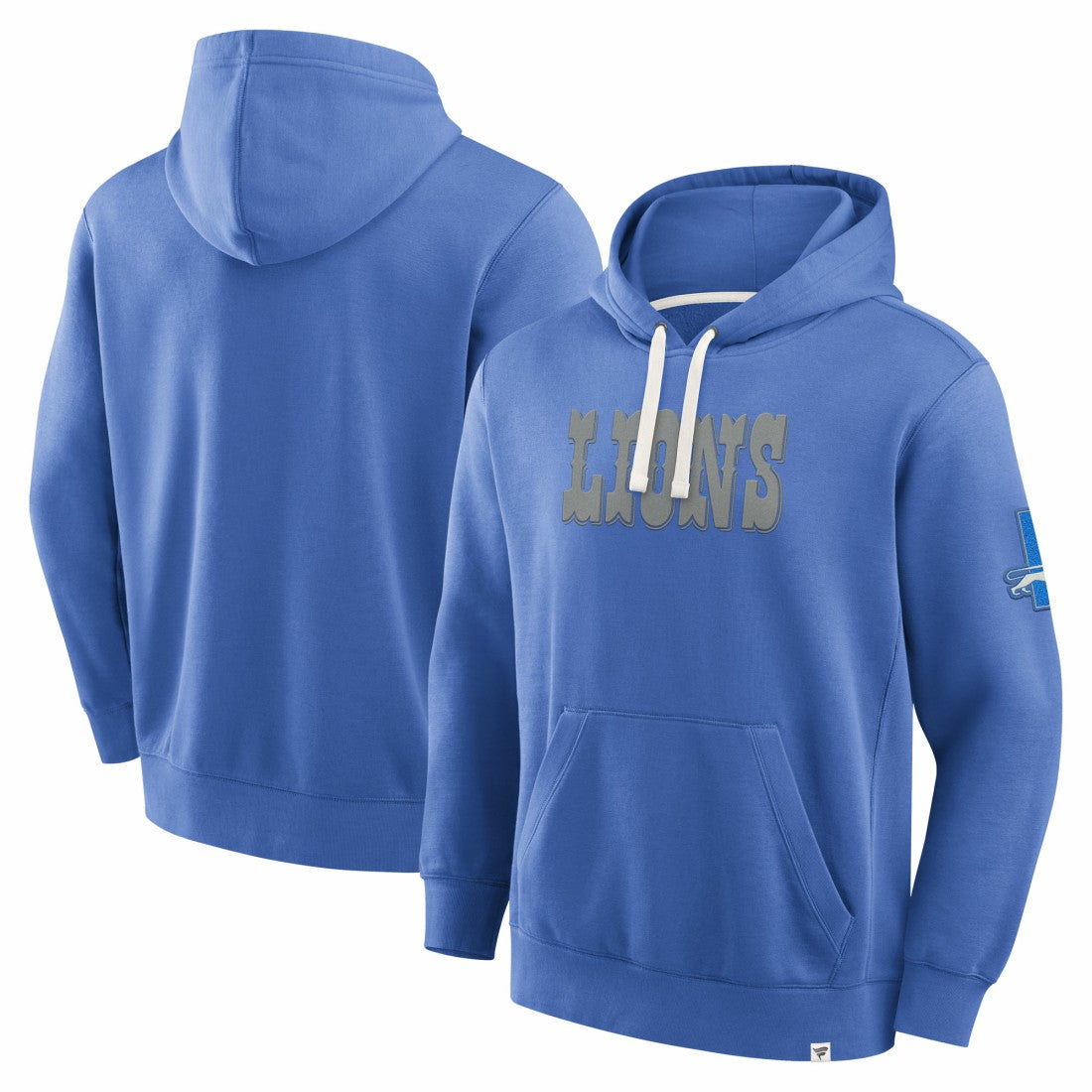 Detroit Lions New Horizons Heritage Pullover Hoodie - Blue - Fanatics