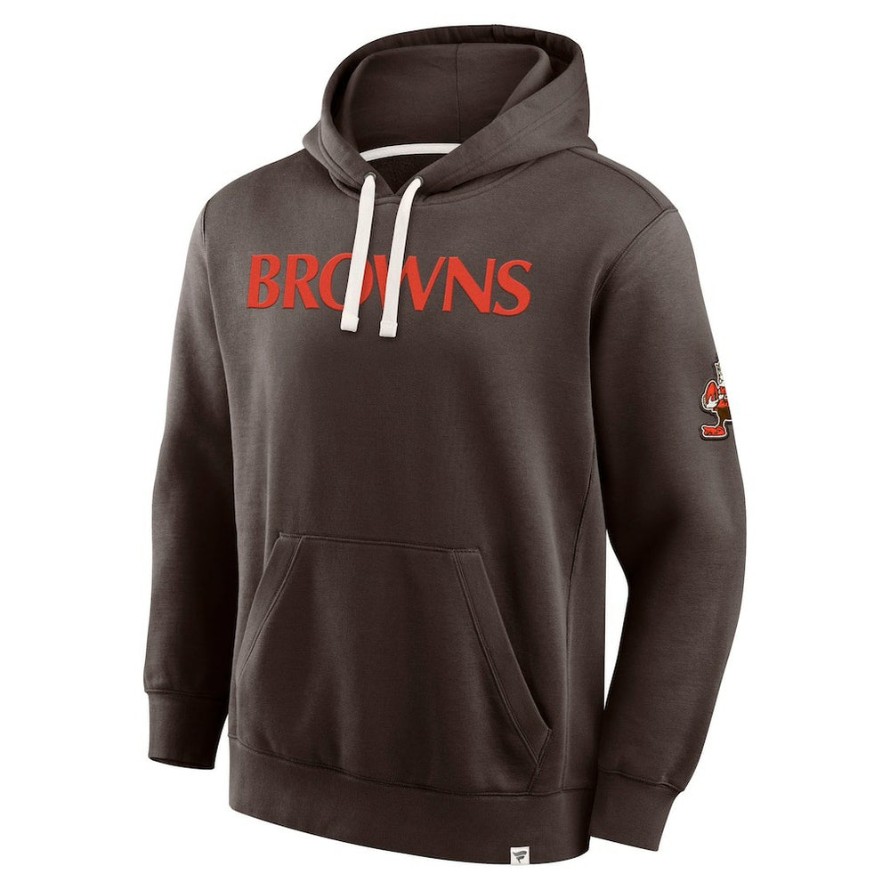 Cleveland Browns New Horizons Heritage Pullover Hoodie - Brown - Fanatics