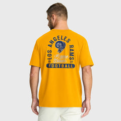 Los Angeles Rams Fluid Motion Legacy T-Shirt - Gold - Fanatics