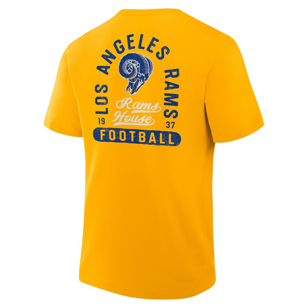 Los Angeles Rams Fluid Motion Legacy T-Shirt - Gold - Fanatics