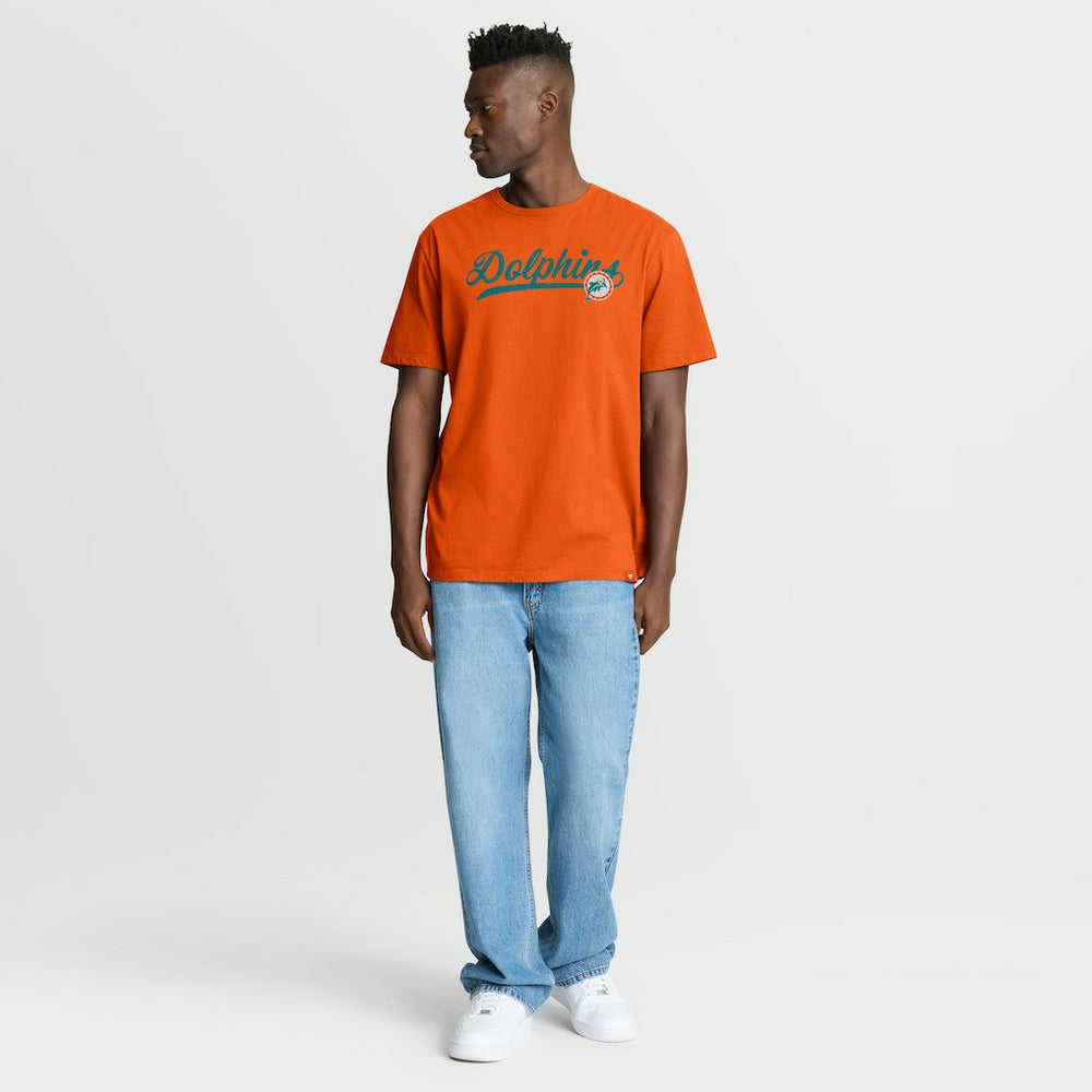 Miami Dolphins Fluid Motion Legacy T-Shirt - Orange - Fanatics