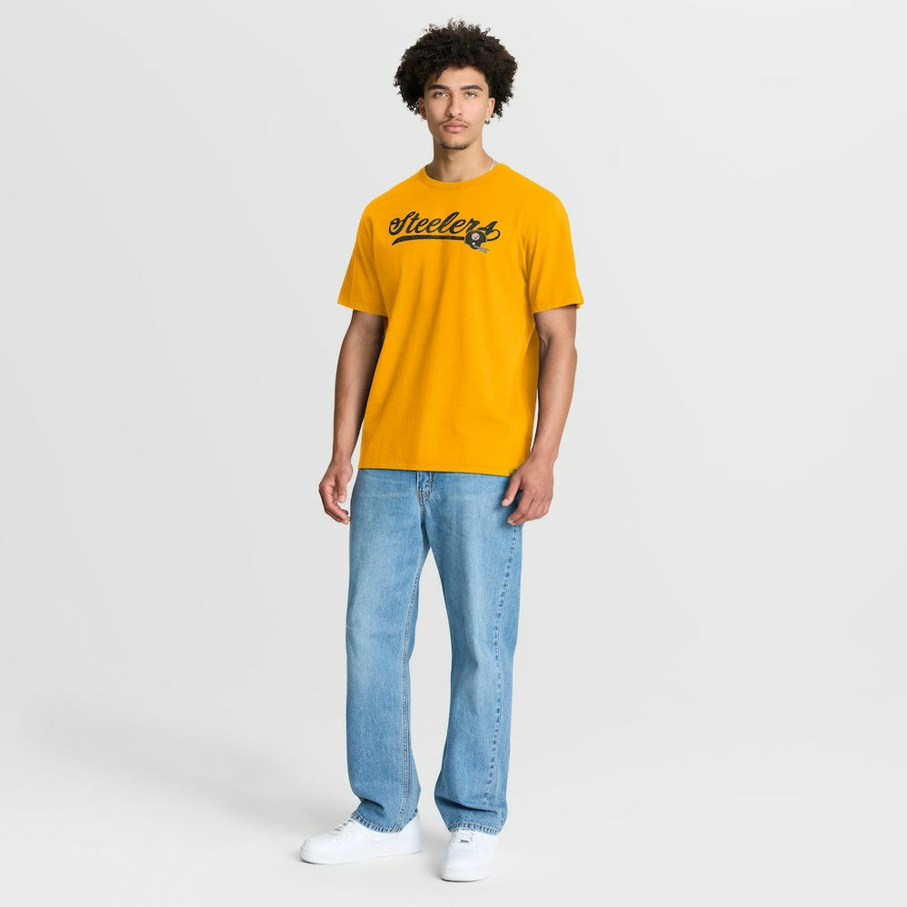 Pittsburgh Steelers Fluid Motion Legacy T-Shirt - Gold - Fanatics