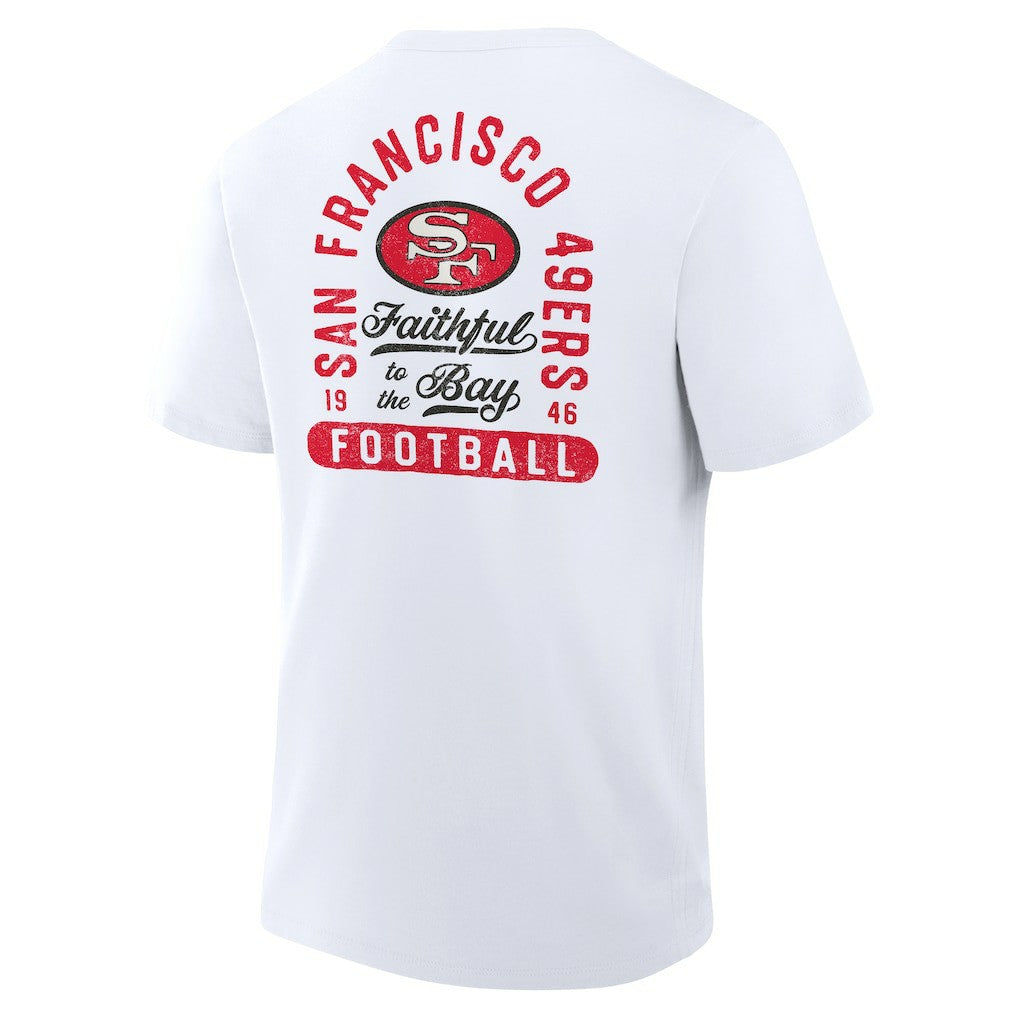 San Francisco 49ers Fluid Motion Legacy T-Shirt - White - Fanatics