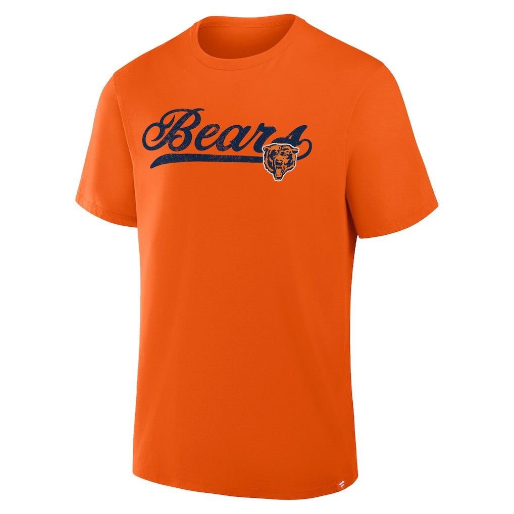 Chicago Bears Fluid Motion Legacy T-Shirt - Orange - Fanatics