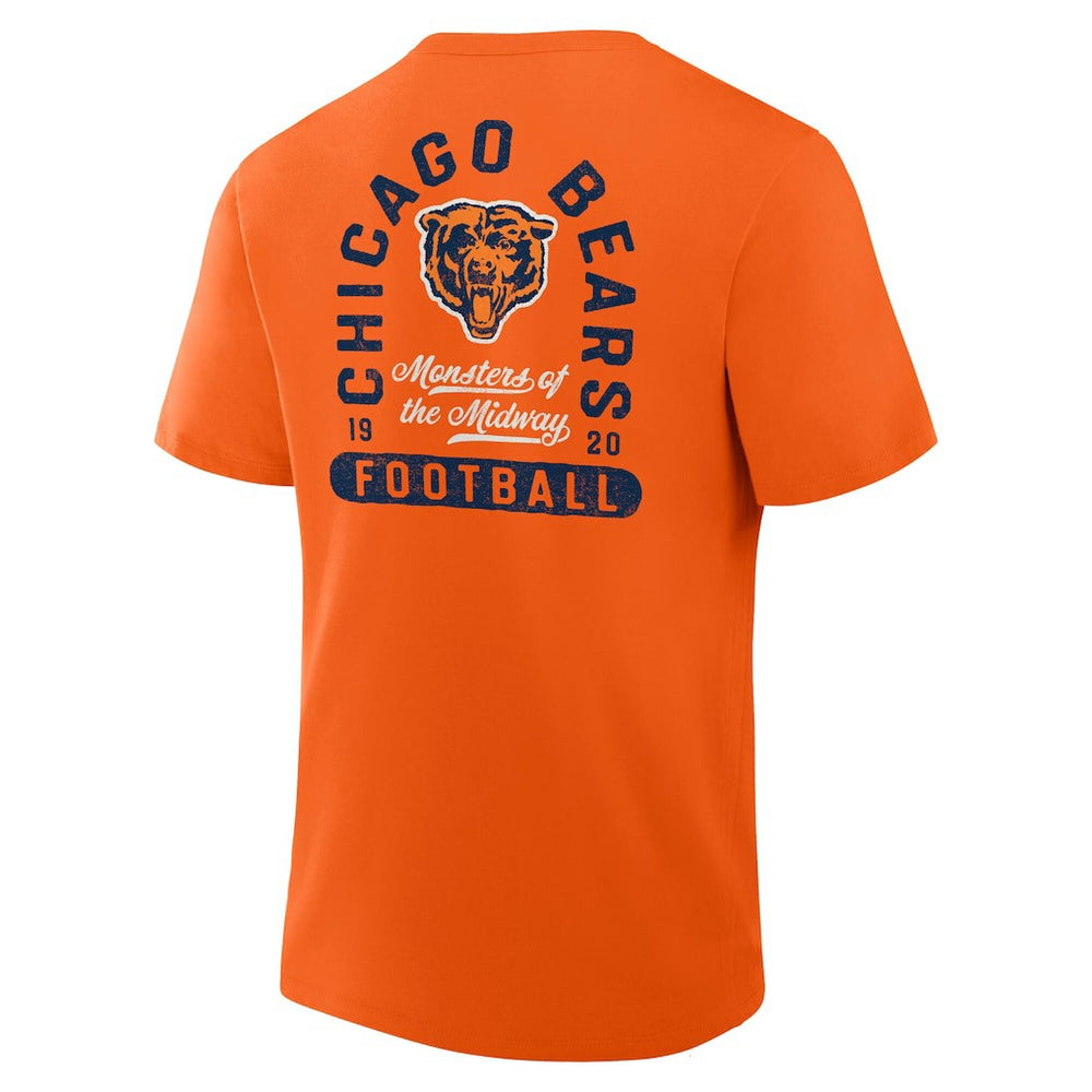 Chicago Bears Fluid Motion Legacy T-Shirt - Orange - Fanatics