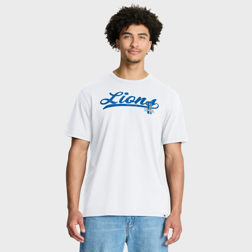 Detroit Lions Fluid Motion Legacy T-Shirt - White - Fanatics