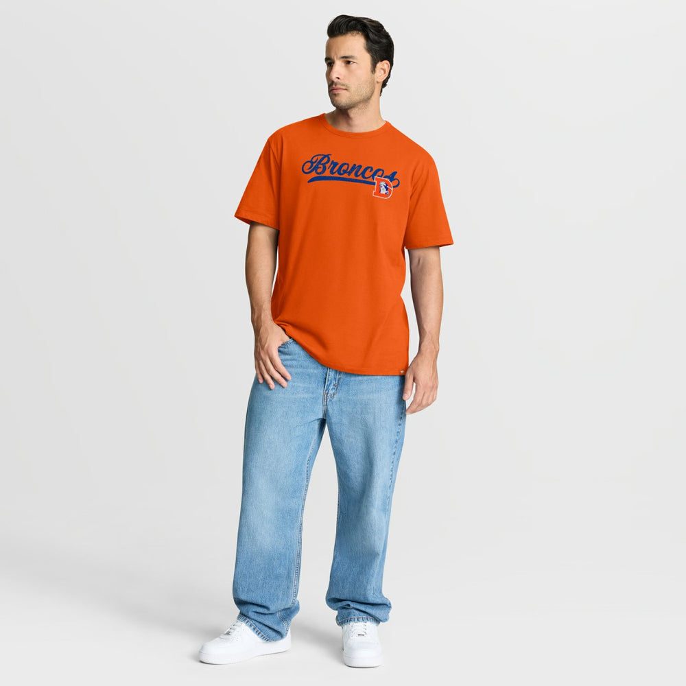 Denver Broncos Fluid Motion Legacy T-Shirt - Orange - Fanatics
