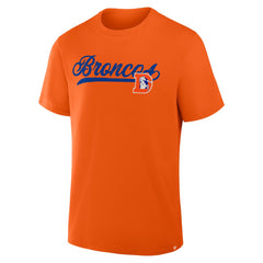 Denver Broncos Fluid Motion Legacy T-Shirt - Orange - Fanatics