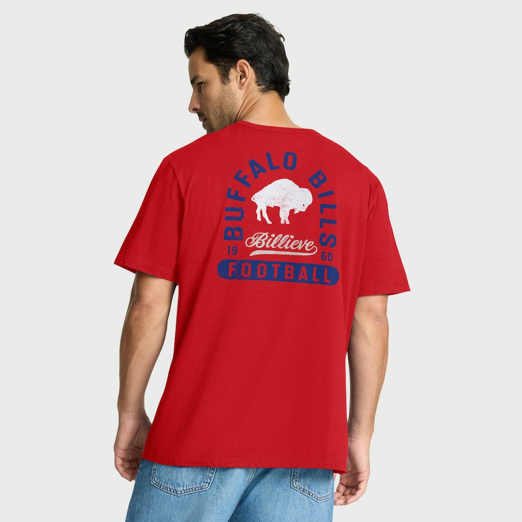 Buffalo Bills Fluid Motion Legacy T-Shirt - Red - Fanatics