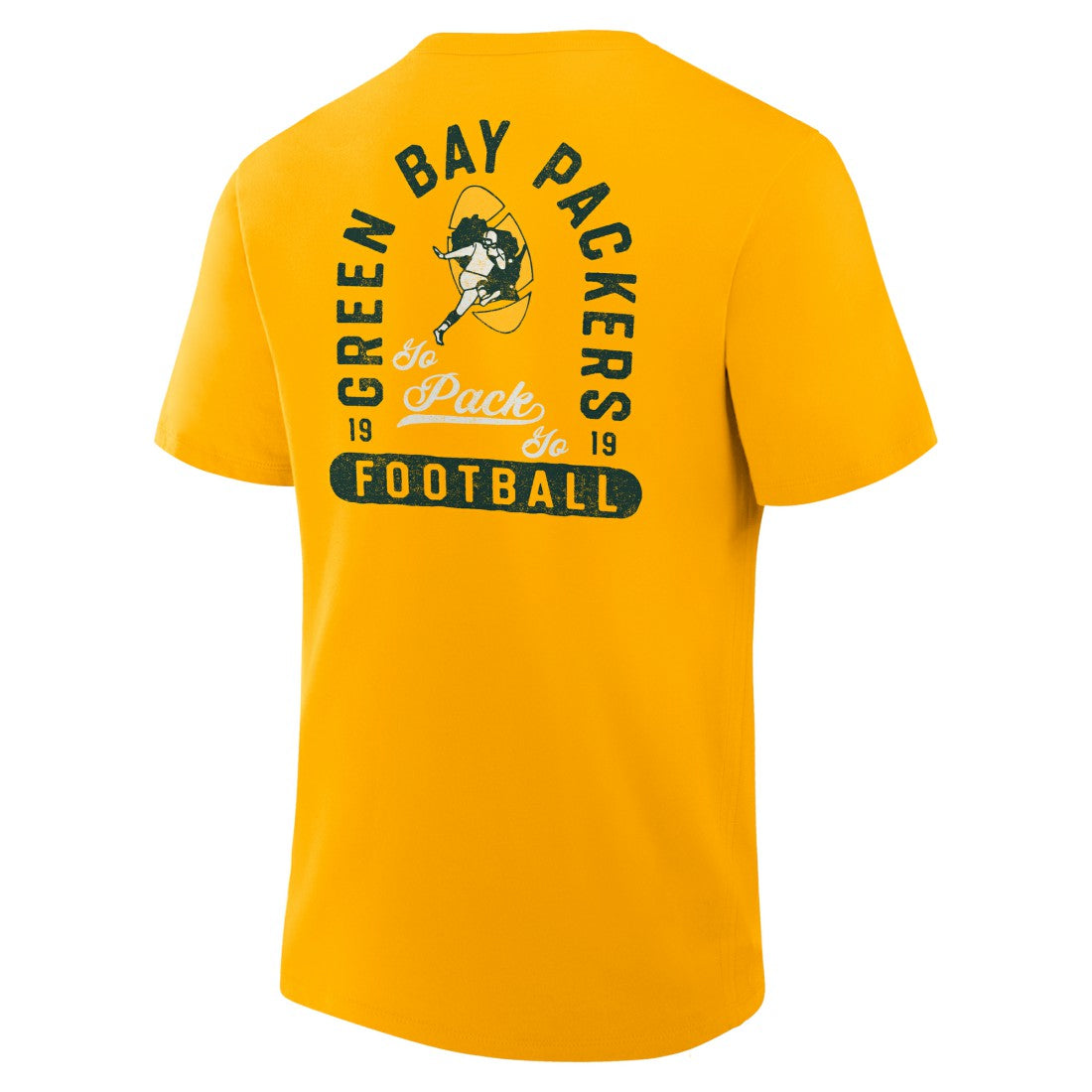 Green Bay Packers Fluid Motion Legacy T-Shirt - Gold - Fanatics