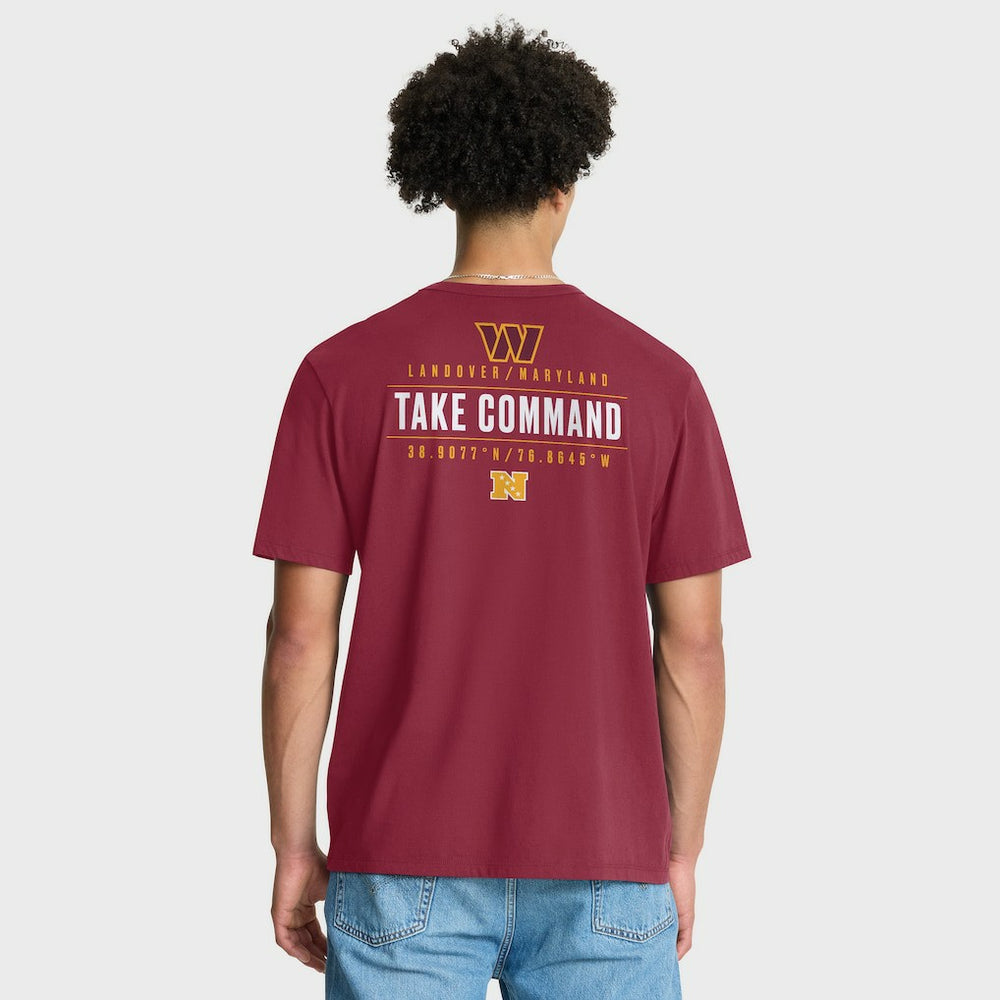 Washington Commanders Passing Pocket Legacy T-Shirt - Burgundy - Fanatics