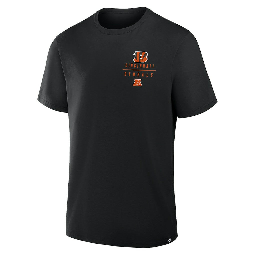 Cincinnati Bengals Passing Pocket Legacy T-Shirt - Black - Fanatics