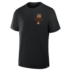 Cincinnati Bengals Passing Pocket Legacy T-Shirt - Black - Fanatics