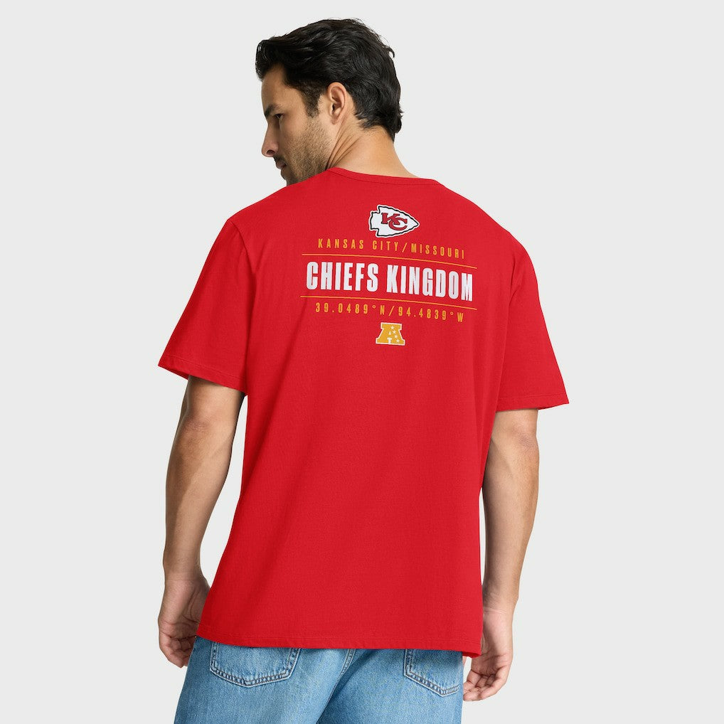 Kansas City Chiefs Passing Pocket Legacy T-Shirt - Red - Fanatics