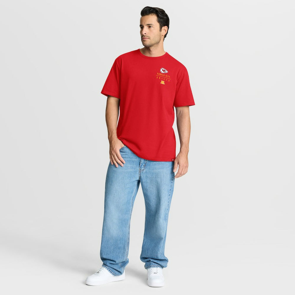Kansas City Chiefs Passing Pocket Legacy T-Shirt - Red - Fanatics