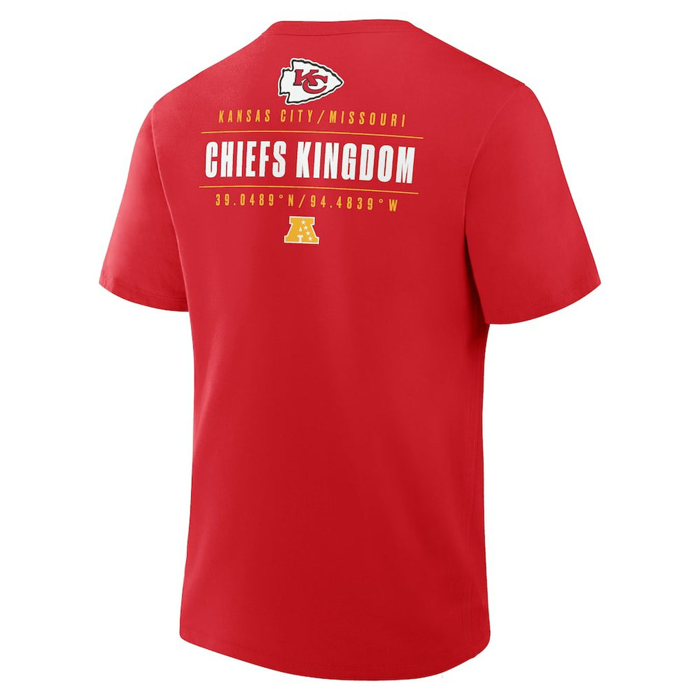 Kansas City Chiefs Passing Pocket Legacy T-Shirt - Red - Fanatics
