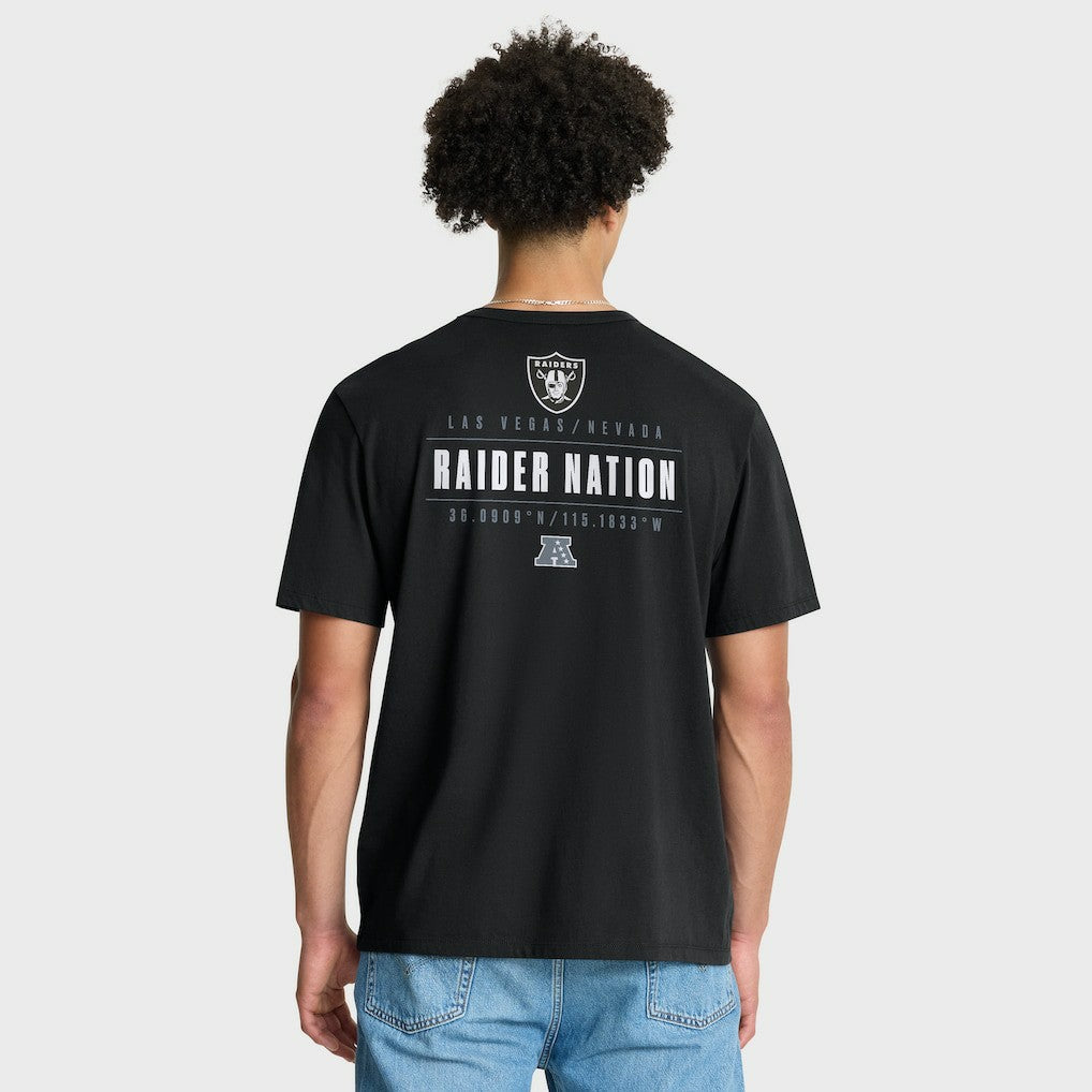 Las Vegas Raiders Passing Pocket Legacy T-Shirt - Black - Fanatics