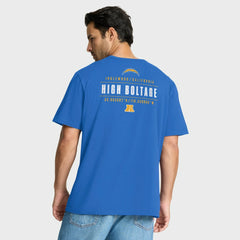 Los Angeles Chargers Passing Pocket Legacy T-Shirt - Powder Blue - Fanatics