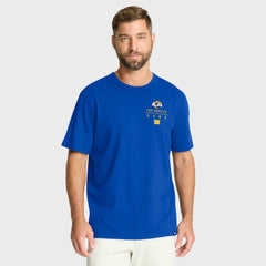 Los Angeles Rams Passing Pocket Legacy T-Shirt - Royal - Fanatics