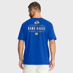 Los Angeles Rams Passing Pocket Legacy T-Shirt - Royal - Fanatics