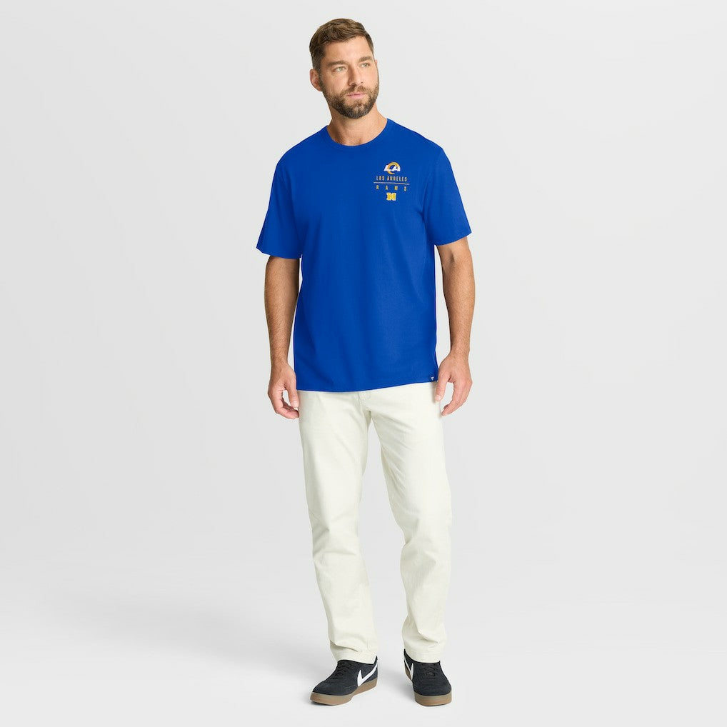 Los Angeles Rams Passing Pocket Legacy T-Shirt - Royal - Fanatics