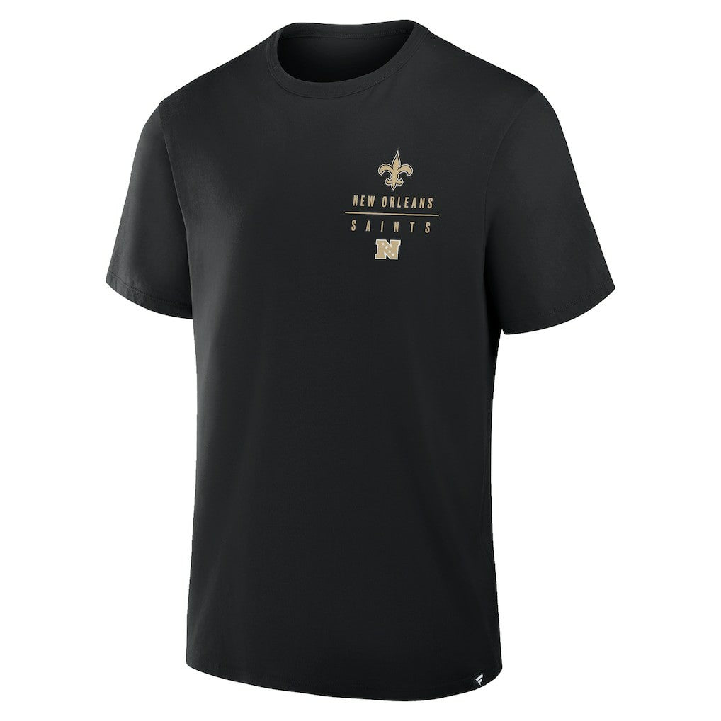 New Orleans Saints Passing Pocket Legacy T-Shirt - Black - Fanatics