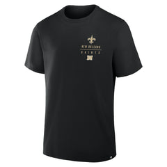 New Orleans Saints Passing Pocket Legacy T-Shirt - Black - Fanatics