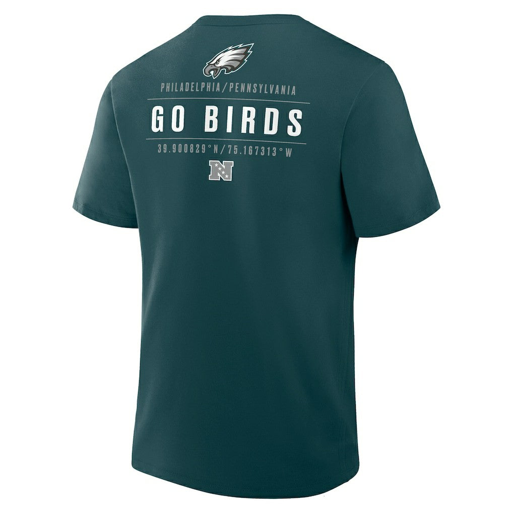 Philadelphia Eagles Passing Pocket Legacy T-Shirt - Midnight Green - Fanatics