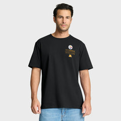 Pittsburgh Steelers Passing Pocket Legacy T-Shirt - Black - Fanatics