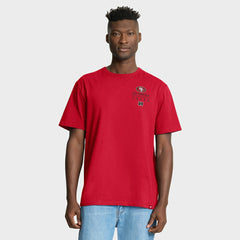 San Francisco 49ers Passing Pocket Legacy T-Shirt - Scarlet - Fanatics