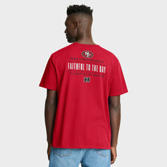 San Francisco 49ers Passing Pocket Legacy T-Shirt - Scarlet - Fanatics