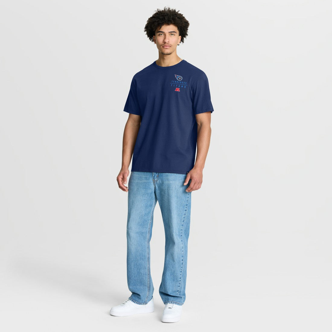 Tennessee Titans Passing Pocket Legacy T-Shirt - Navy - Fanatics