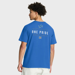 Detroit Lions Passing Pocket Legacy T-Shirt - Blue - Fanatics