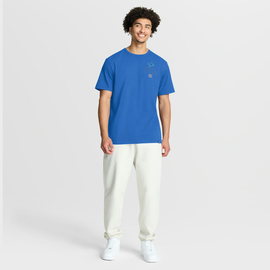 Detroit Lions Passing Pocket Legacy T-Shirt - Blue - Fanatics