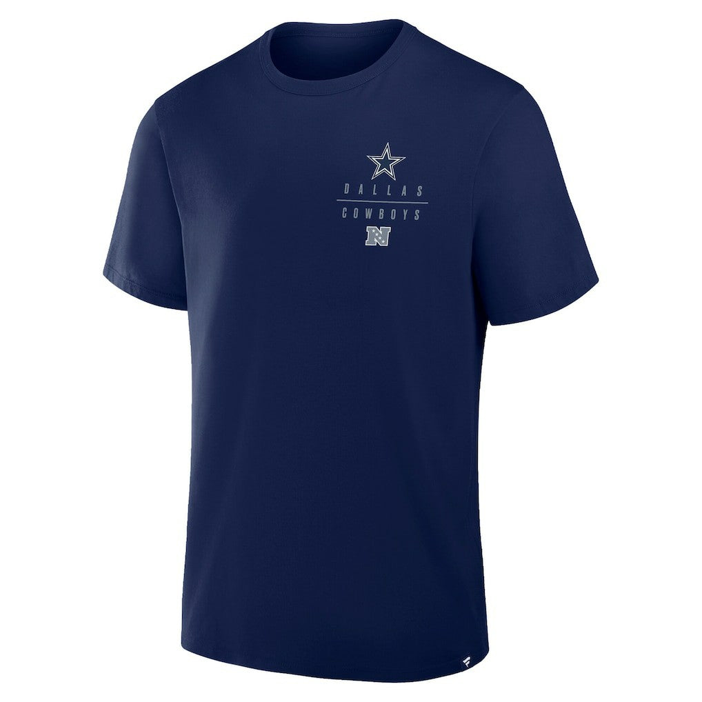 Dallas Cowboys Passing Pocket Legacy T-Shirt - Navy - Fanatics