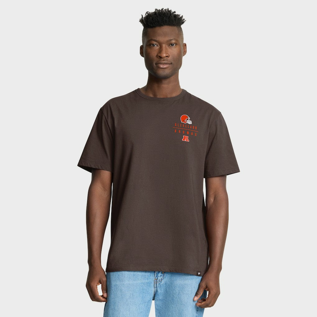 Cleveland Browns Passing Pocket Legacy T-Shirt - Brown - Fanatics