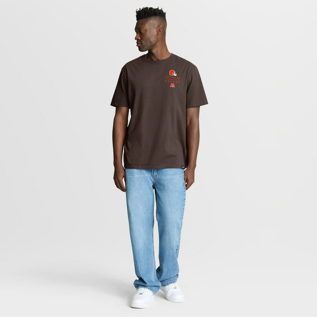 Cleveland Browns Passing Pocket Legacy T-Shirt - Brown - Fanatics