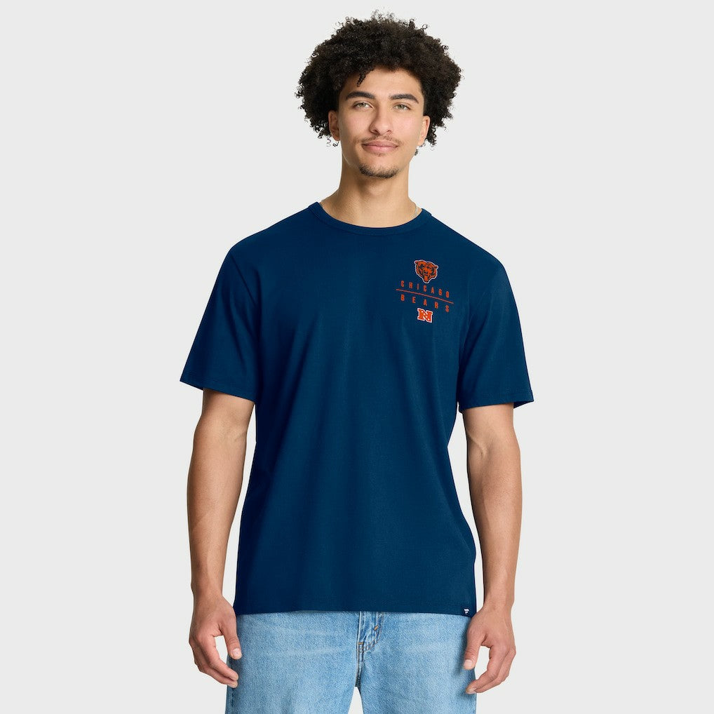 Chicago Bears Passing Pocket Legacy T-Shirt - Navy - Fanatics