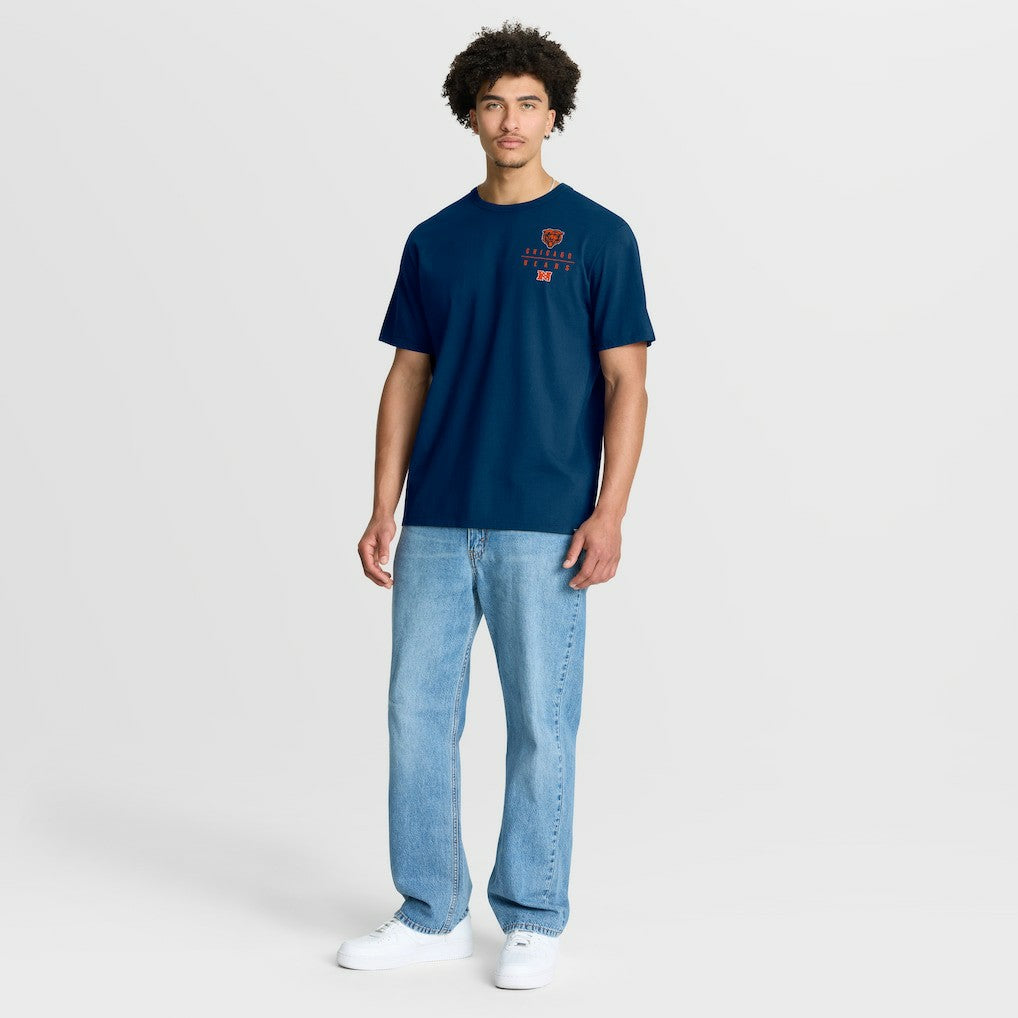 Chicago Bears Passing Pocket Legacy T-Shirt - Navy - Fanatics