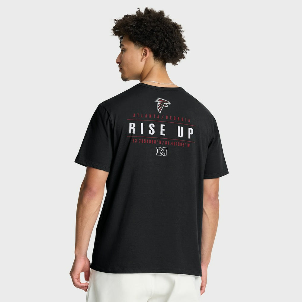 Atlanta Falcons Passing Pocket Legacy T-Shirt - Black - Fanatics