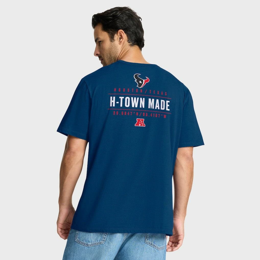 Houston Texans Passing Pocket Legacy T-Shirt - Navy - Fanatics