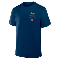 Houston Texans Passing Pocket Legacy T-Shirt - Navy - Fanatics