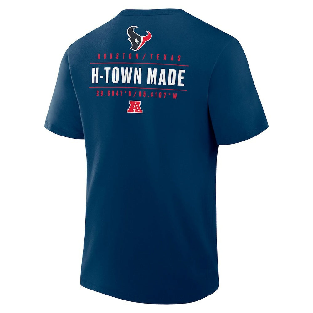 Houston Texans Passing Pocket Legacy T-Shirt - Navy - Fanatics