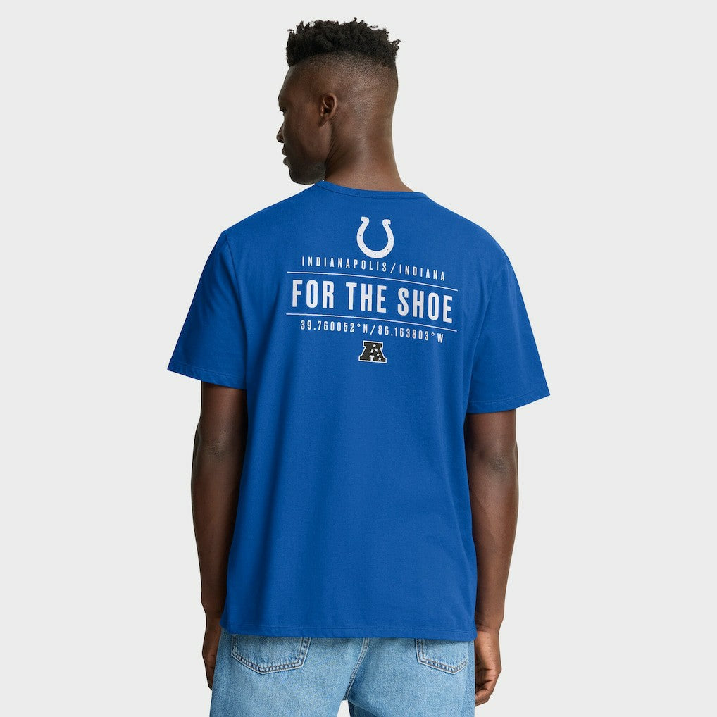 Indianapolis Colts Passing Pocket Legacy T-Shirt - Royal - Fanatics