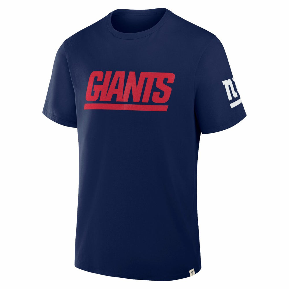 New York Giants Elevated Classic Legacy T-Shirt - Navy - Fanatics