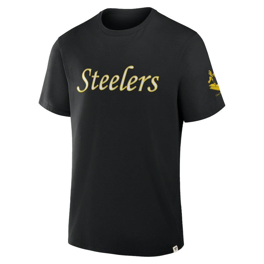 Pittsburgh Steelers Elevated Classic Legacy T-Shirt - Black - Fanatics