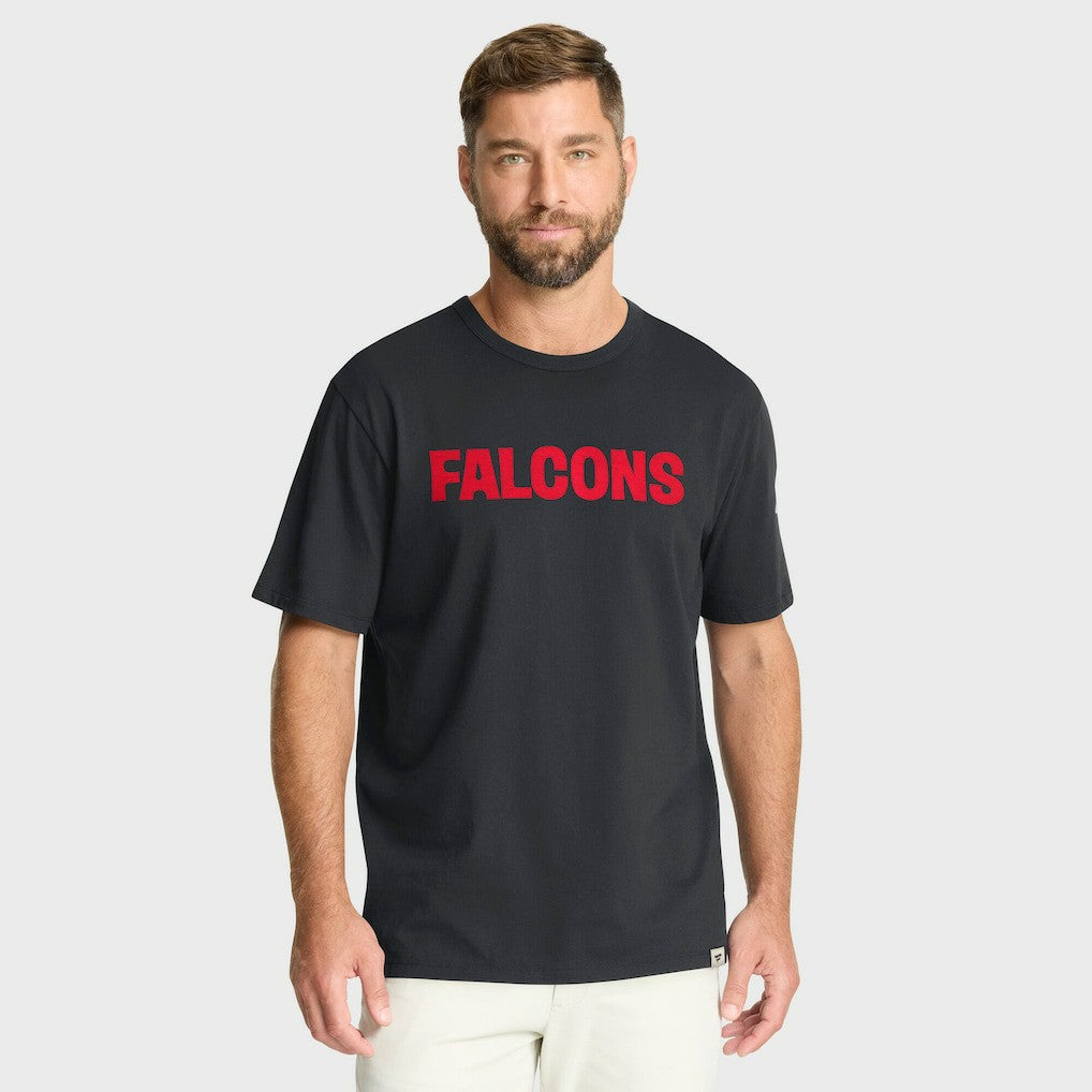 Atlanta Falcons Elevated Classic Legacy T-Shirt - Black - Fanatics