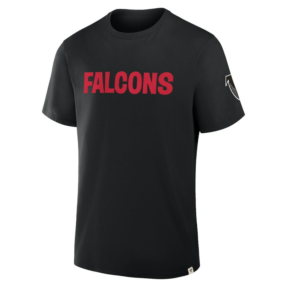 Atlanta Falcons Elevated Classic Legacy T-Shirt - Black - Fanatics