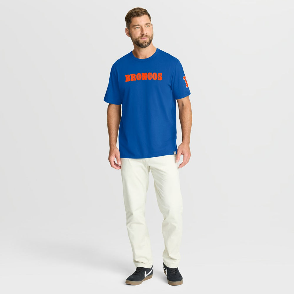 Denver Broncos Elevated Classic Legacy T-Shirt - Royal - Fanatics